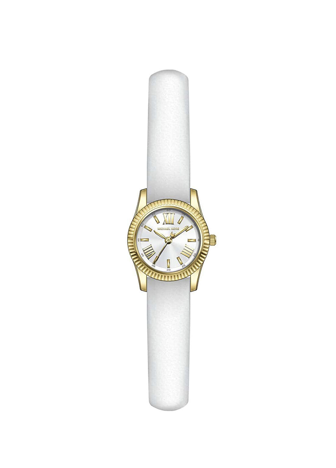 Michael Kors MK4900 Beyaz Deri Kadın Kol Saati