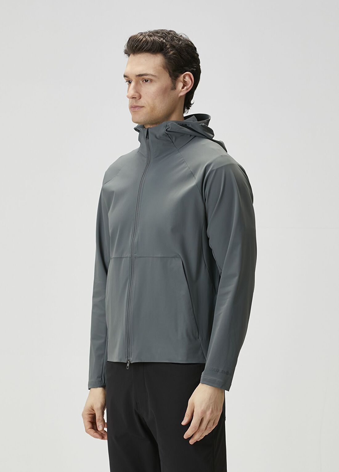 lululemon Pace Gri Kapüşonlu Ceket görsel 3