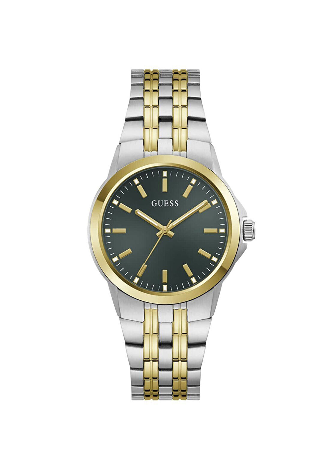 Guess GUGW1121G4 Archie Altın Rengi Metalik Gri Çelik Erkek Kol Saati