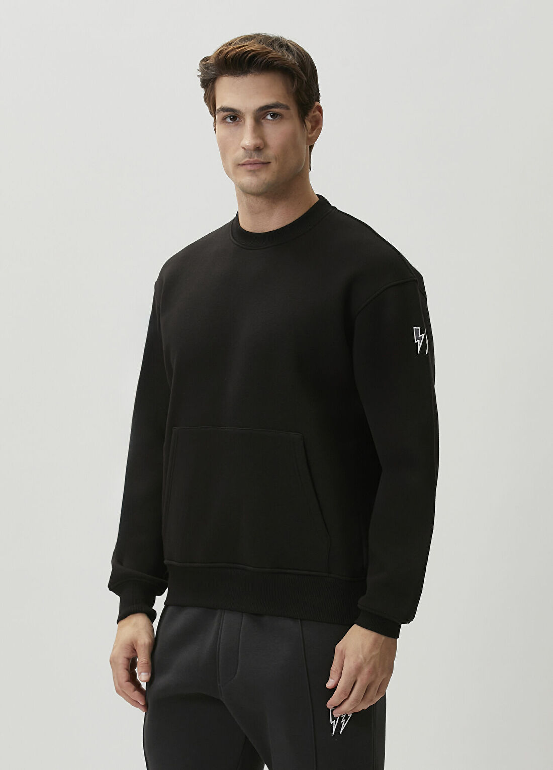Neil Barrett Siyah Sweatshirt görsel 3