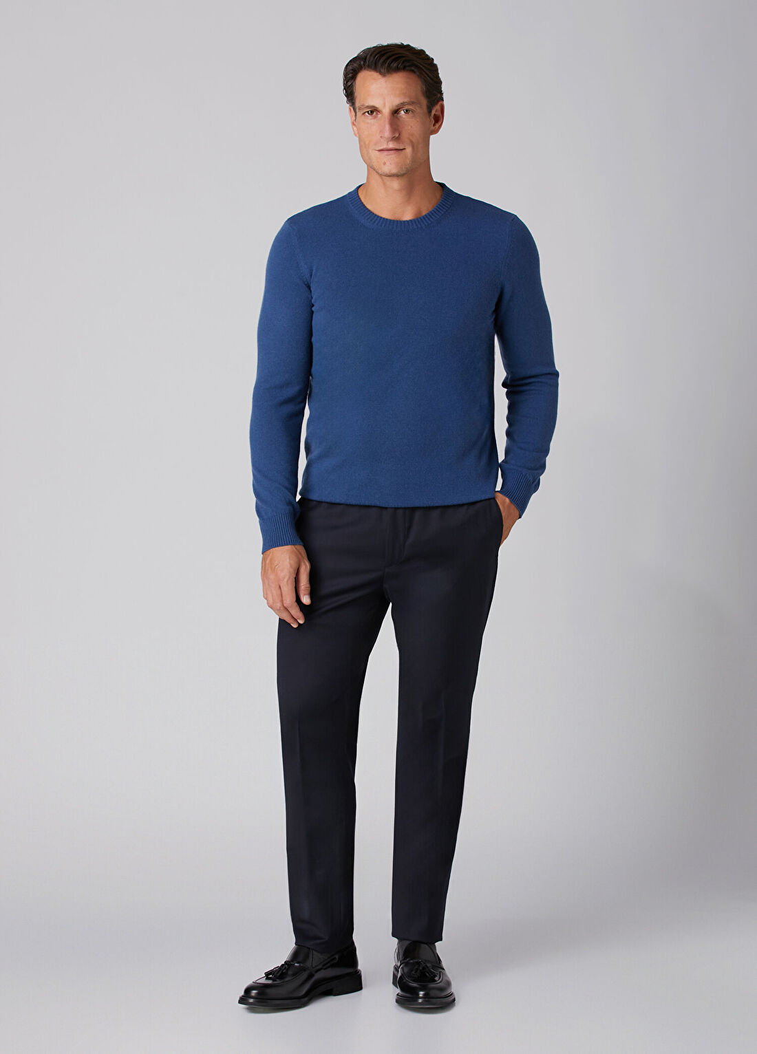 Beymen Collection Indigo Kaşmir Triko görsel 3
