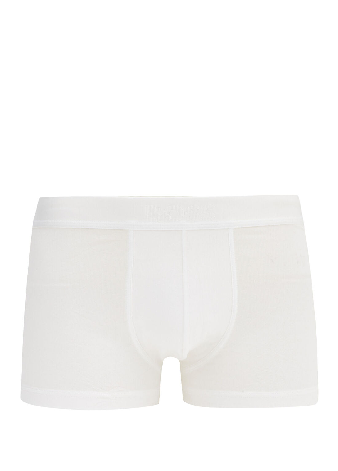 Boss Beyaz Logo Bantlı 3lü Boxer Seti
