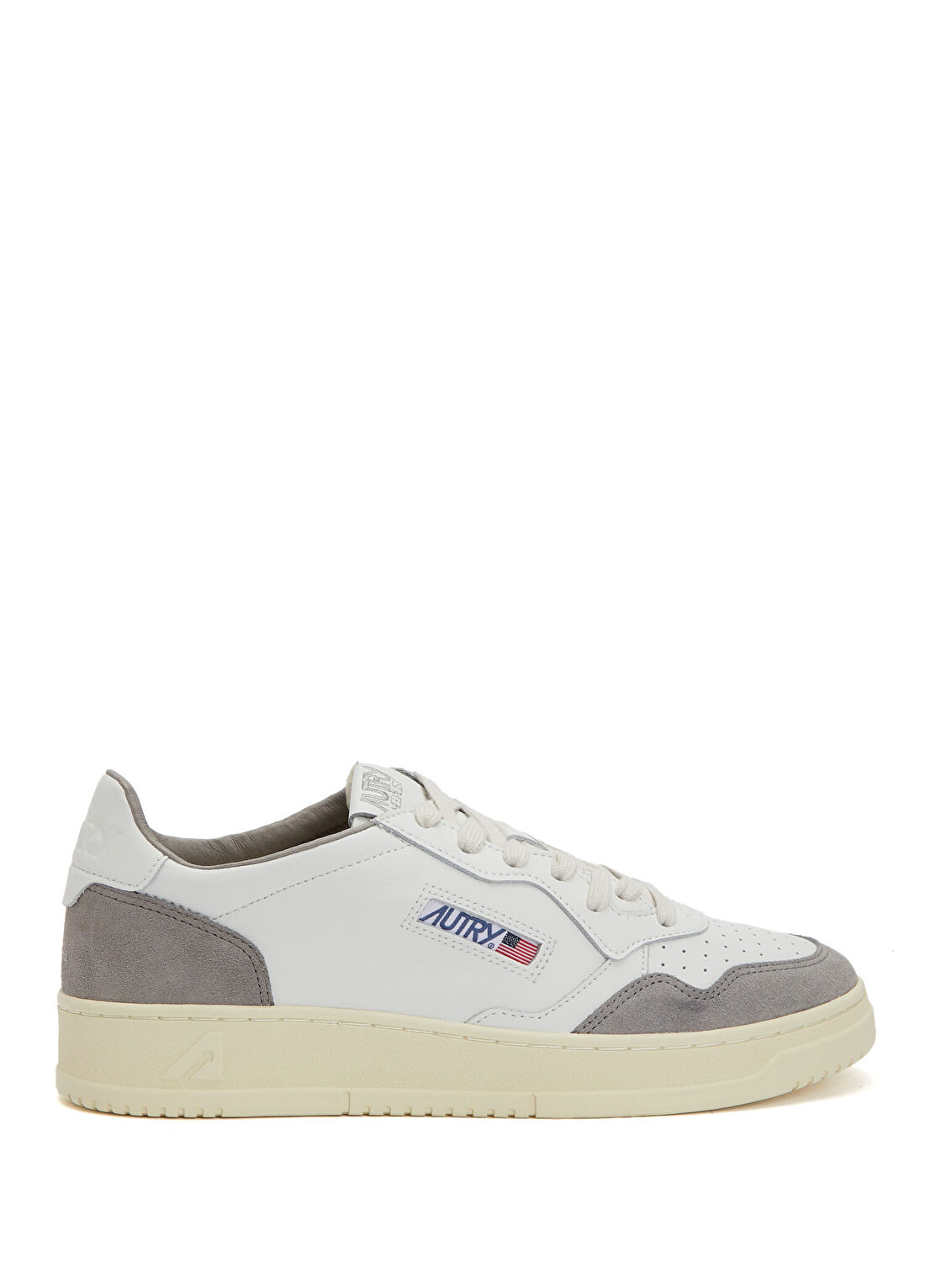 Autry Medalist Beyaz Gri Erkek Deri Sneaker