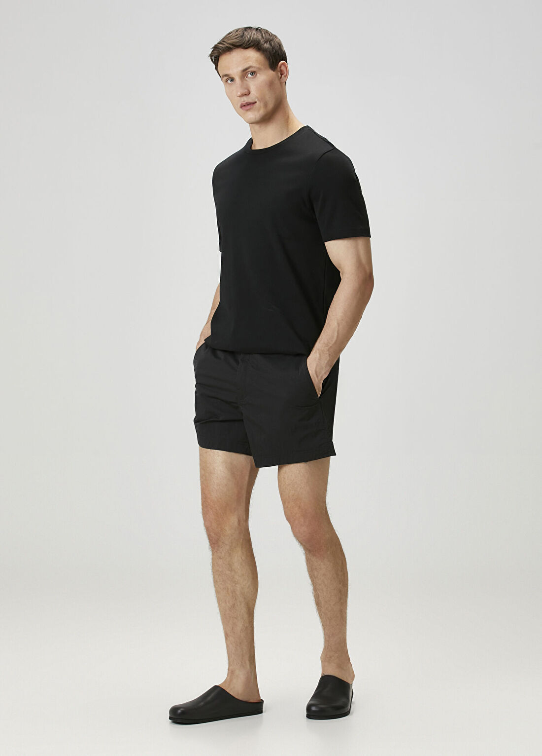 Zegna Underwear Siyah Mayo