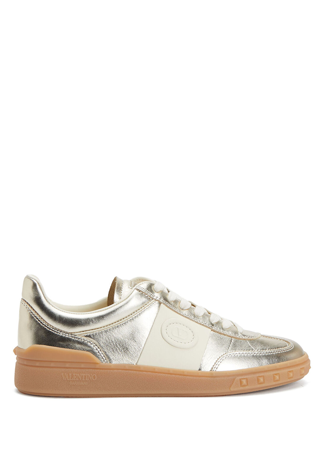 Valentino Garavani Upvillage Gold Kadın Deri Sneaker
