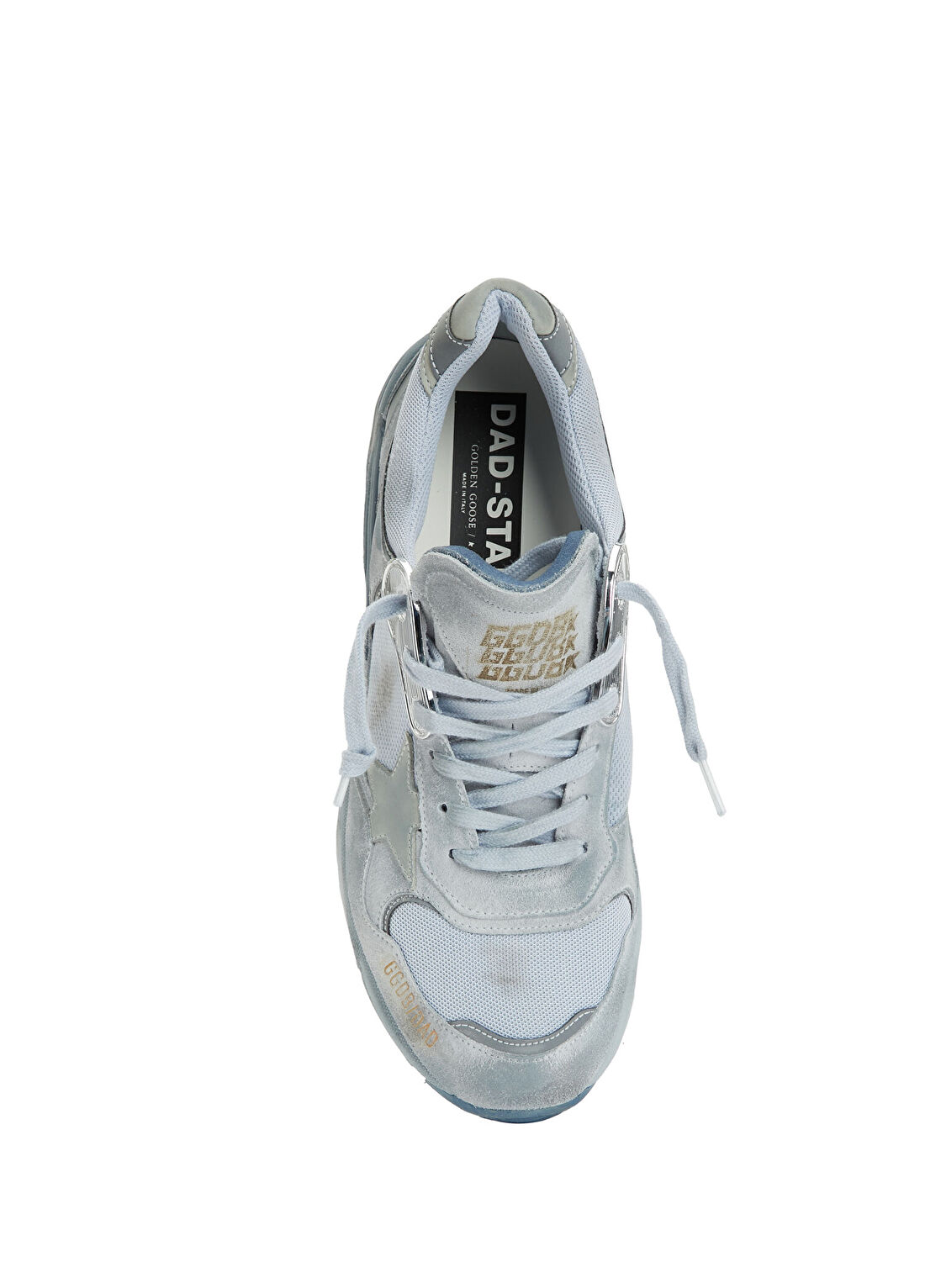 Golden Goose Açık Mavi Erkek Deri Sneaker görsel 4