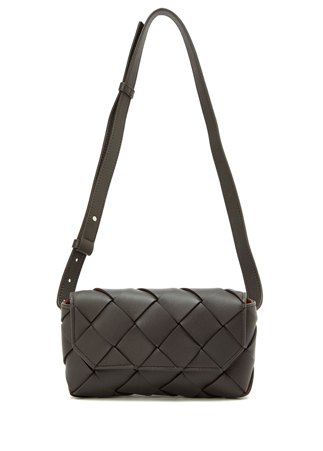 Bottega Veneta Borsa Kahverengi Erkek Deri Bel Çantası