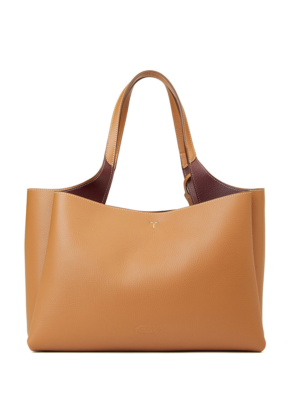 Tod's Medium Taba Kadın Deri Çanta görsel 4