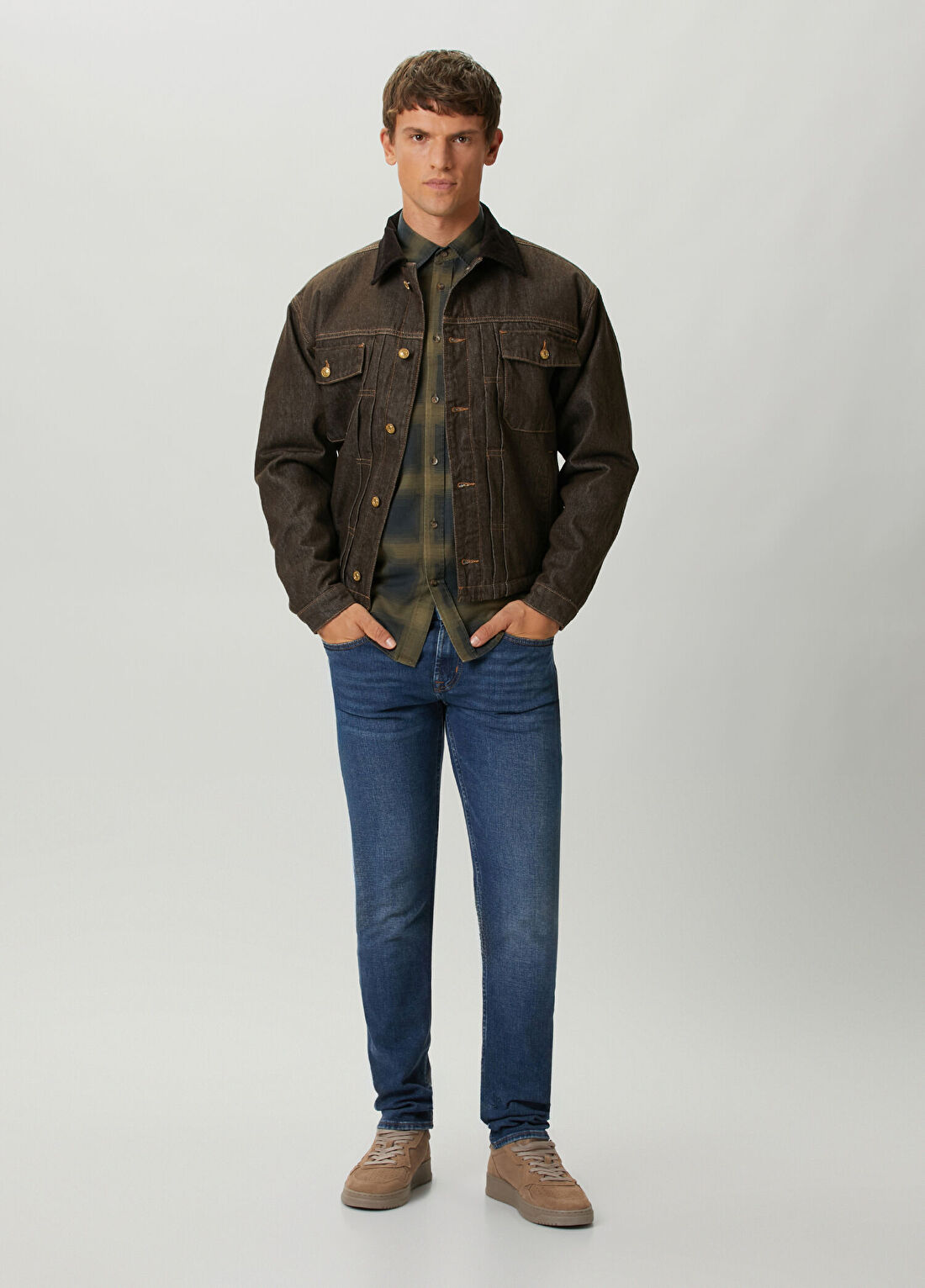 7 For All Mankind Slimmy Lacivert Jean Pantolon