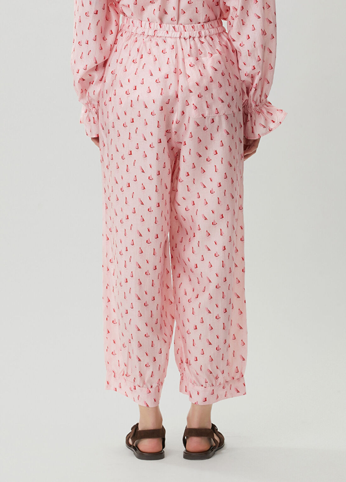 American Vintage Pembe Pantolon görsel 4