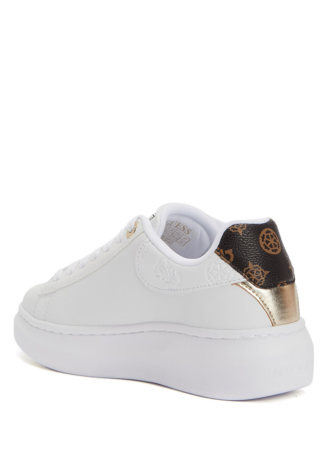 Guess Fireup Beyaz Kadın Deri Sneaker görsel 3