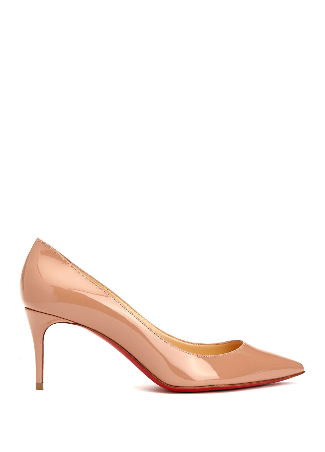 Christian Louboutin Kate Nude Deri Stiletto