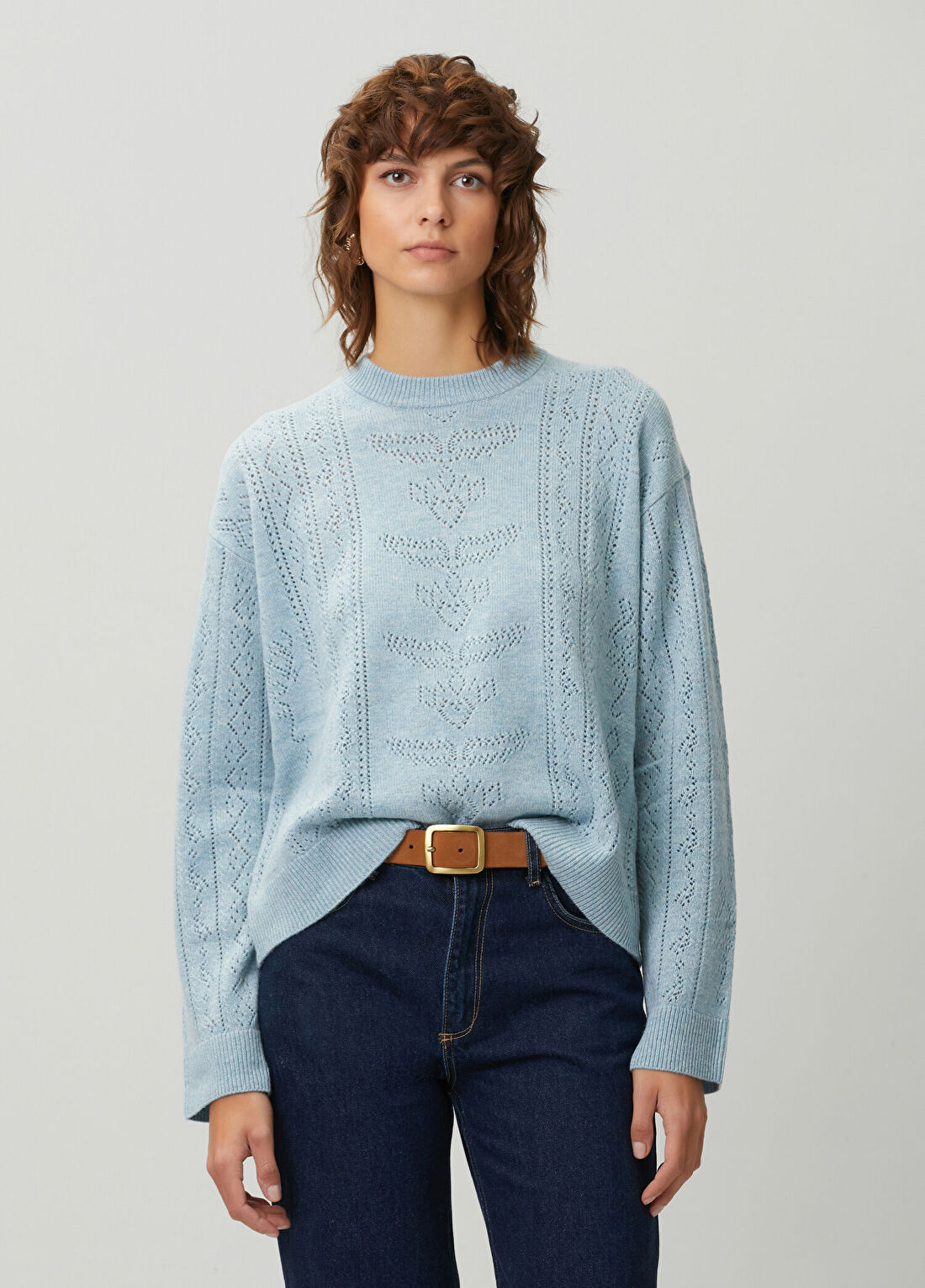 Zadig&Voltaire Markuz Mavi Yün Triko
