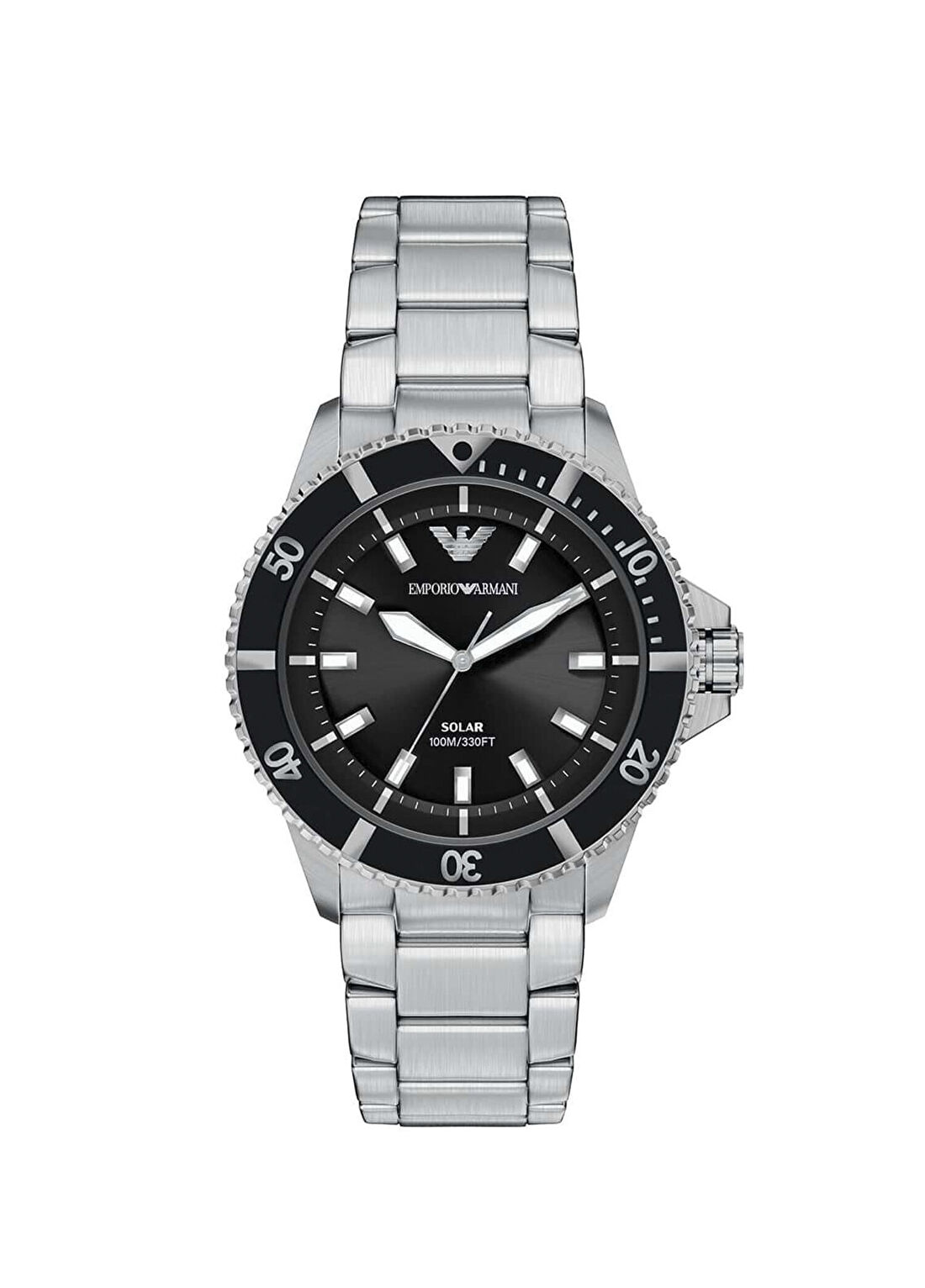Emporio Armani AR11787 Metalik Gri Çelik Erkek Kol Saati
