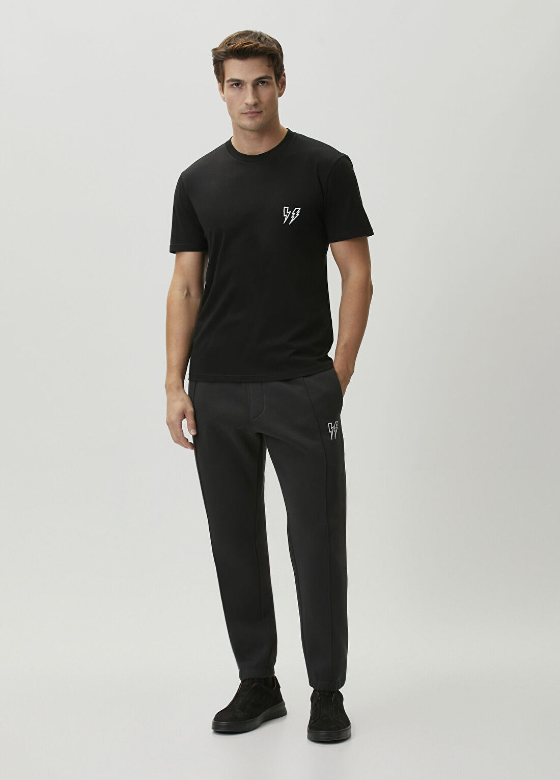 Neil Barrett Siyah T-shirt görsel 2