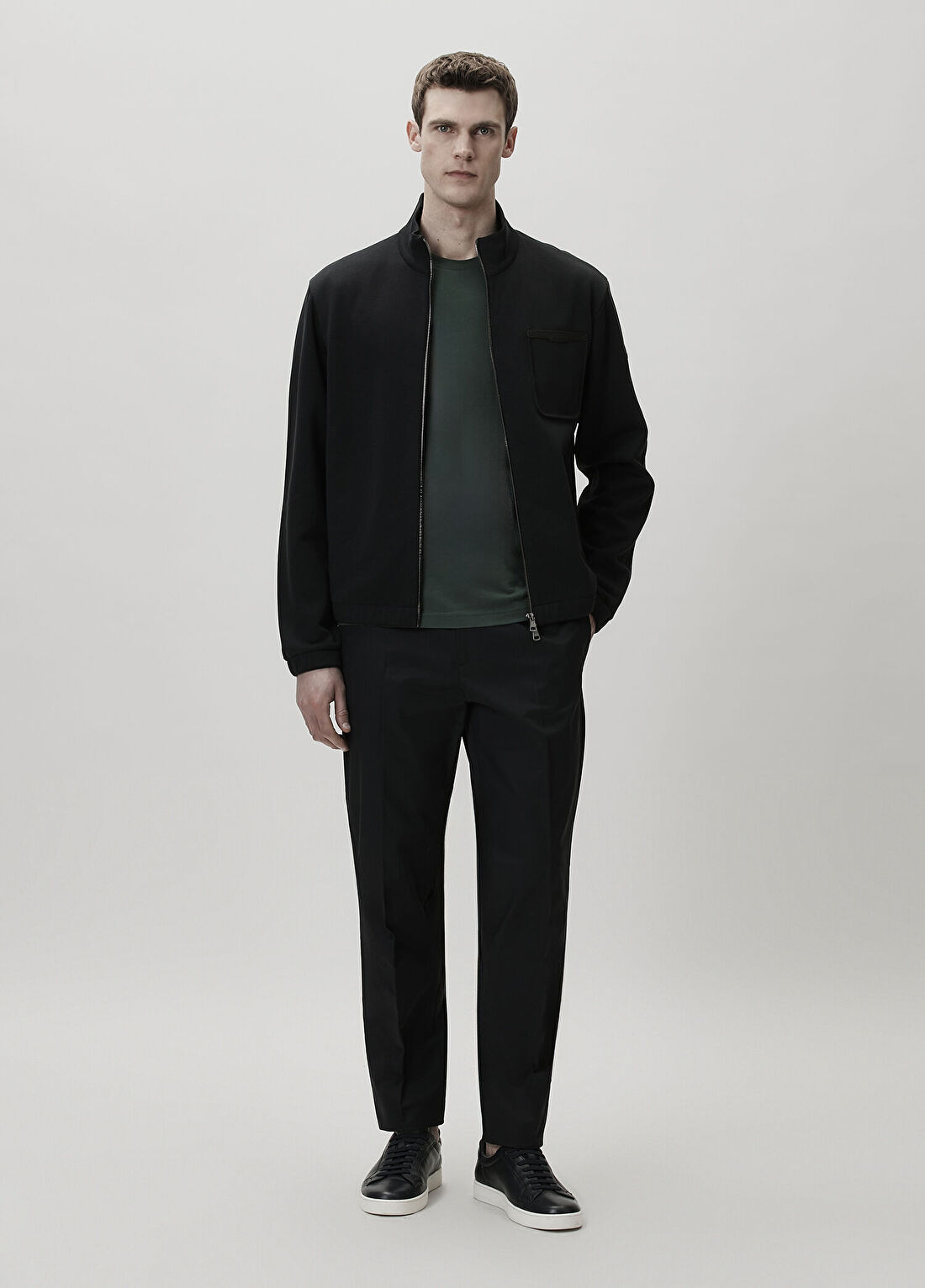 Moncler Lacivert Sweatshirt görsel 2