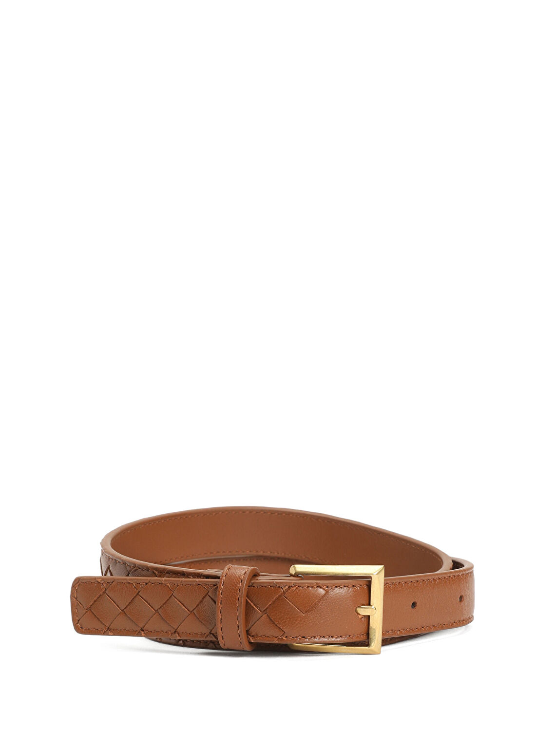 Bottega Veneta Taba Kadın Deri Kemer
