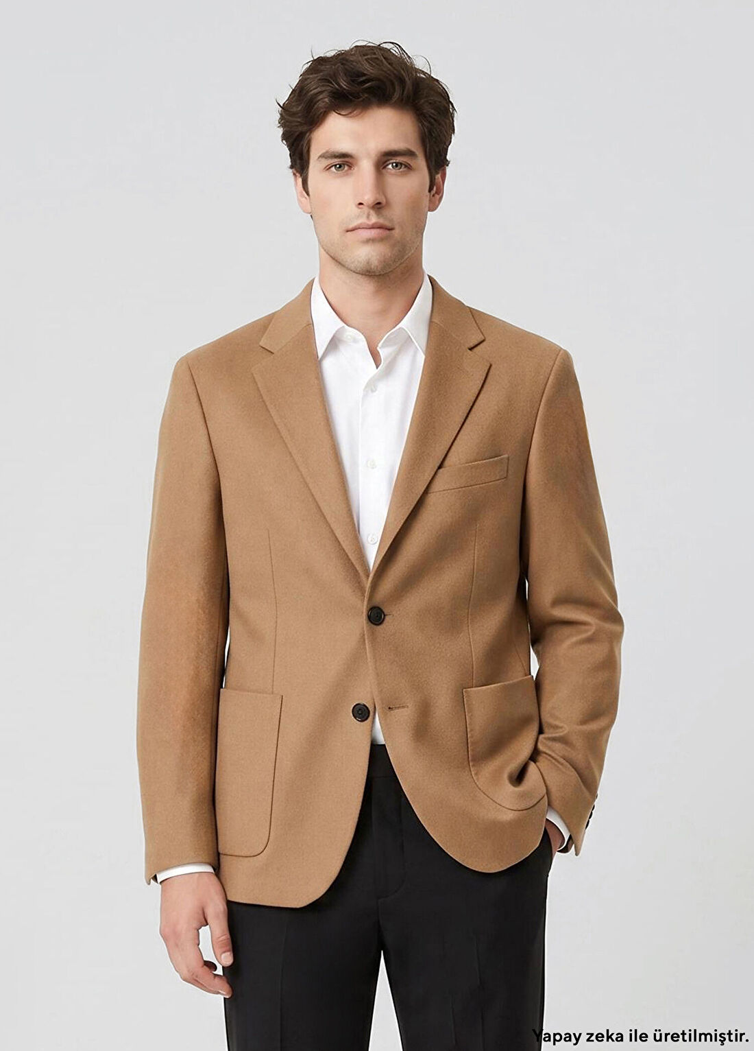Network Limited Camel Kaşmir Ceket