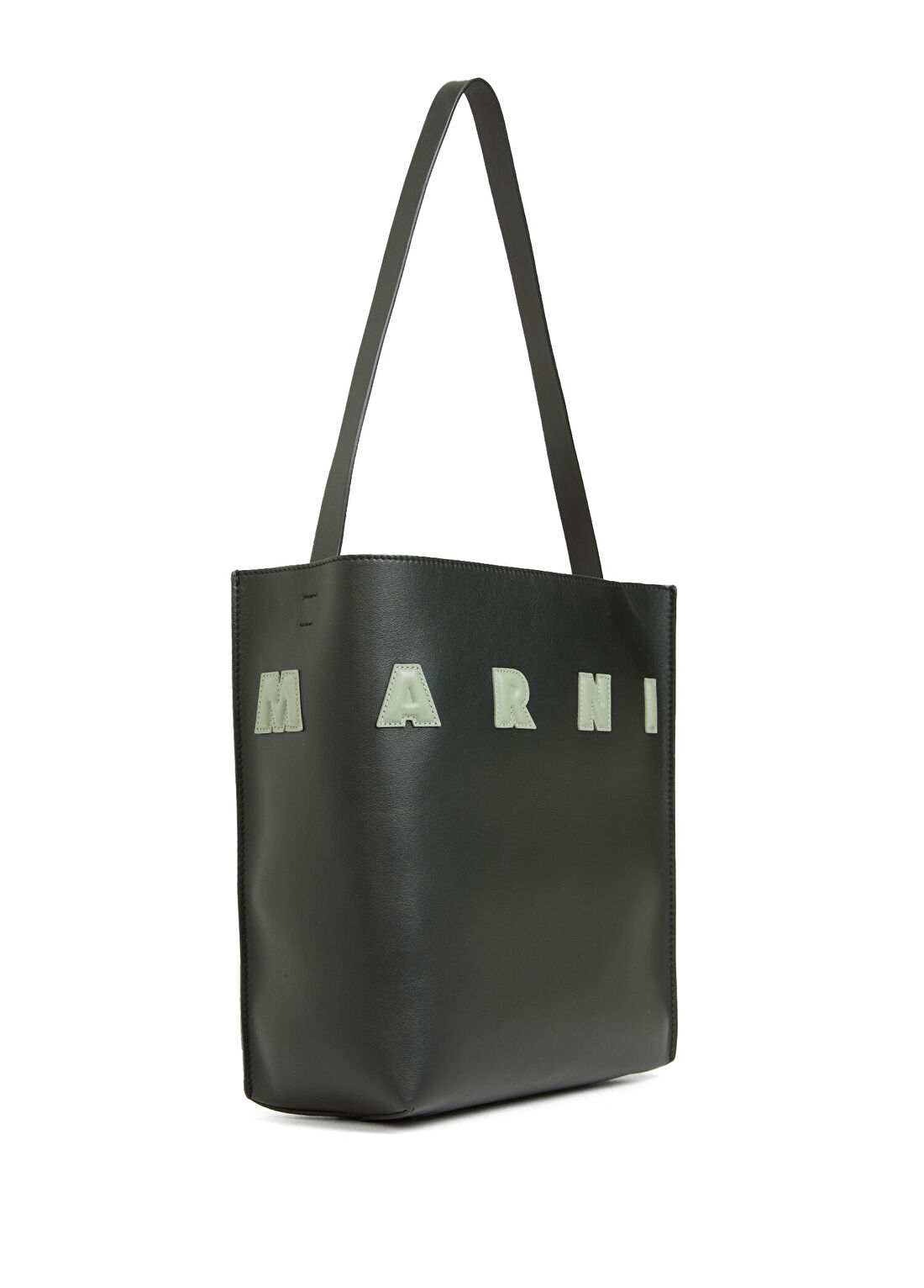 Marni Museo Small Siyah Kadın Deri Hobo görsel 3