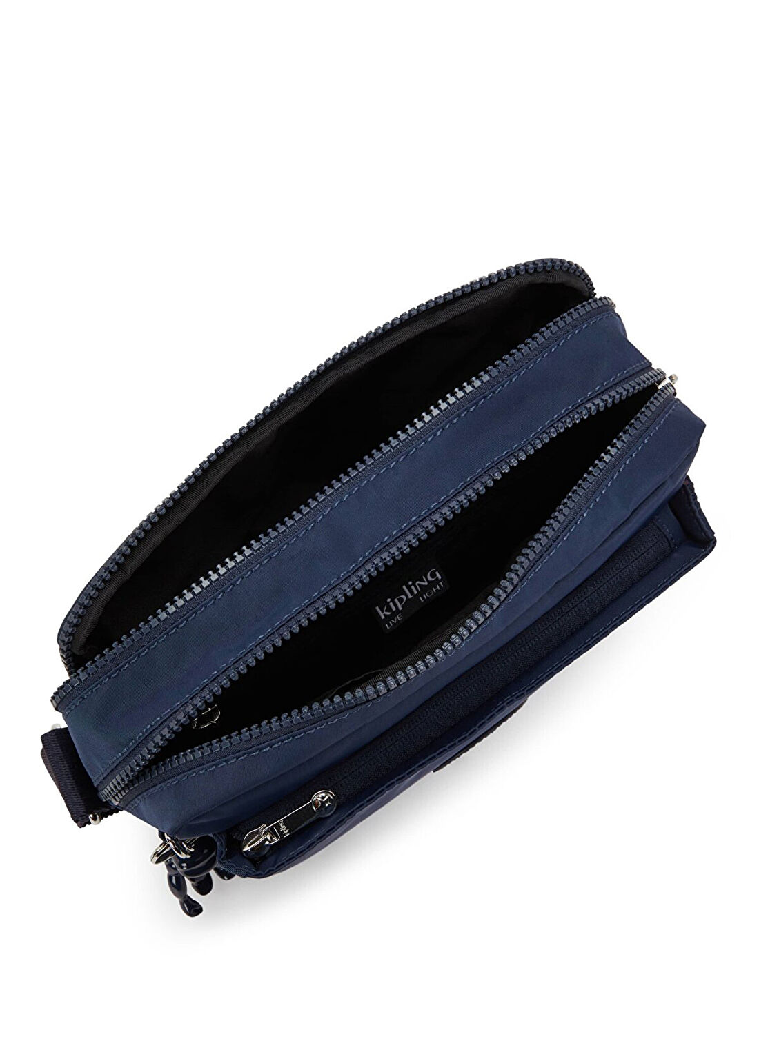 Kipling Abanu M Mavi Orta Boy Kadın Omuz Çantası görsel 3