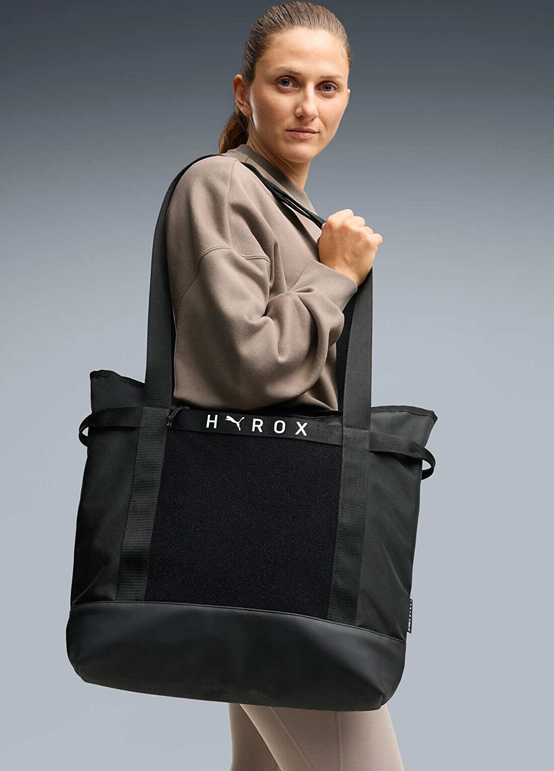Puma x Hyrox 2'si 1 Arada Unisex Shopper Çanta görsel 4
