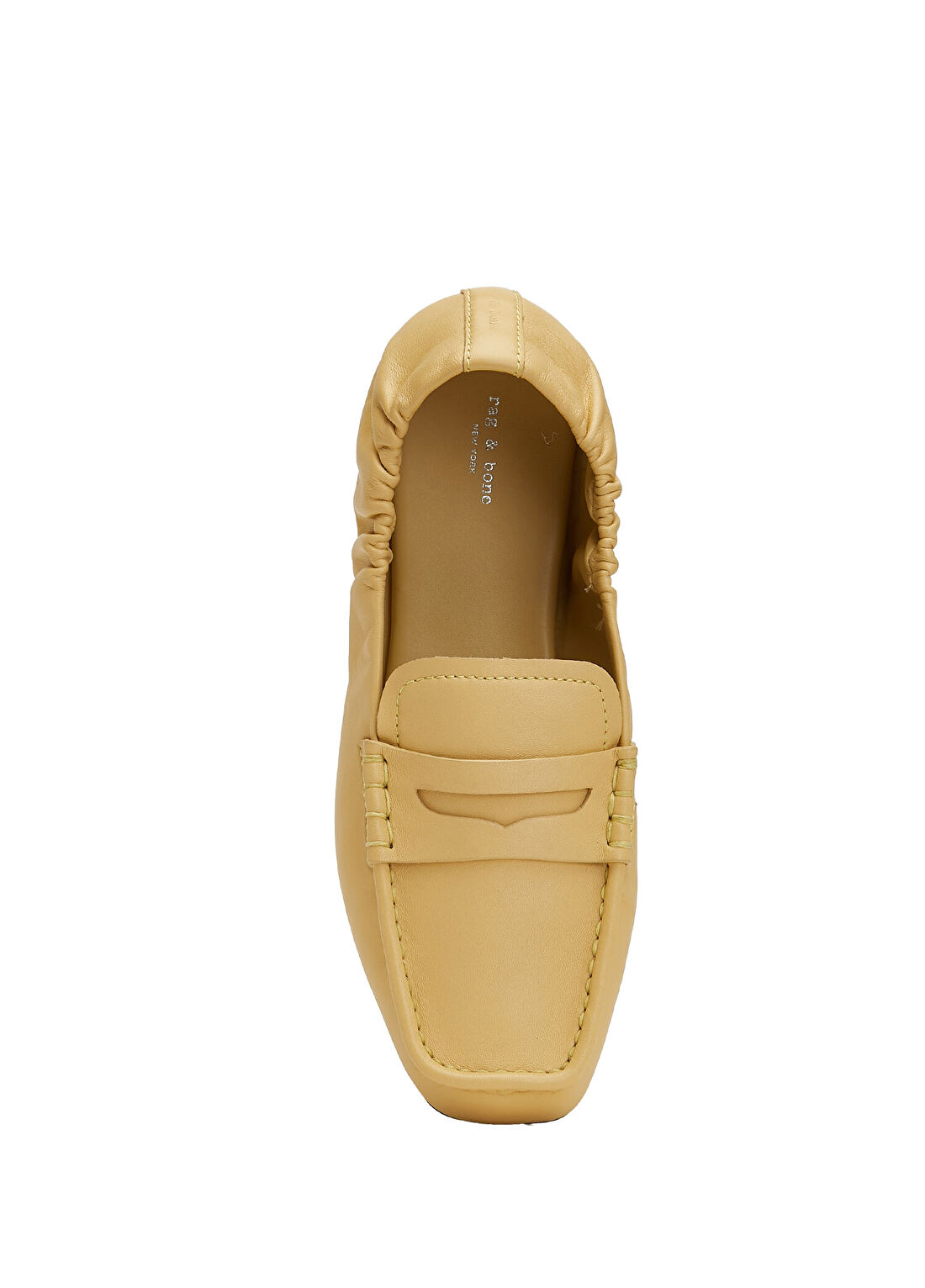 Rag&Bone Sloane Sarı Kadın Deri Loafer görsel 4