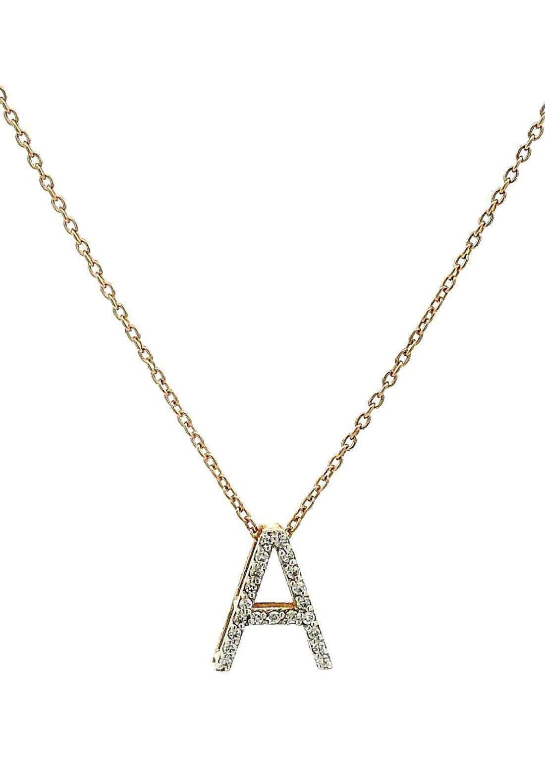 Gilda By Gradiva Initials Pırlantalı Altın Kolye