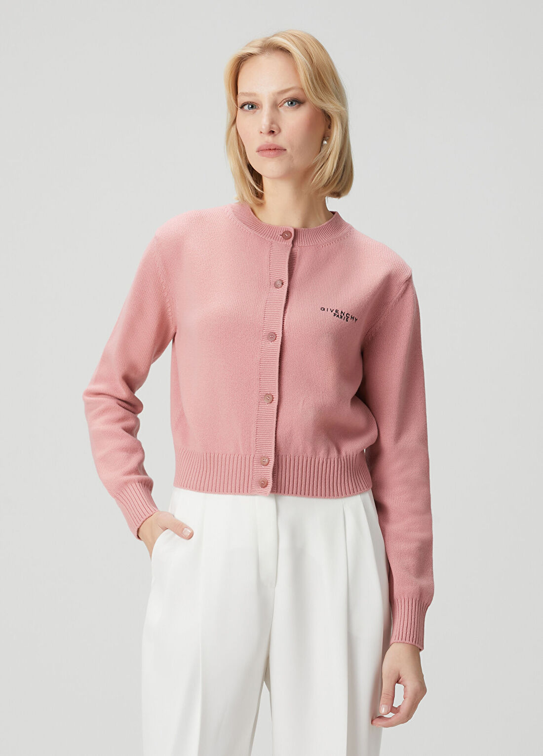 Givenchy Pembe Yün Hırka