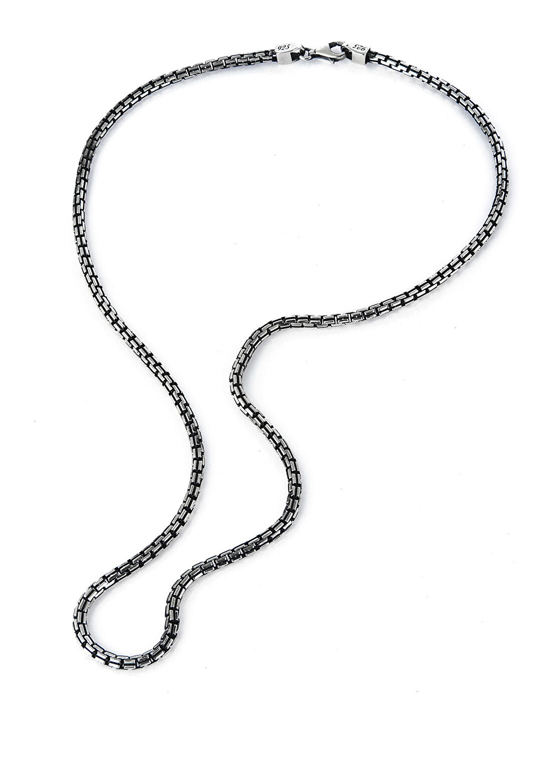 Boga Italian Chain Small Erkek Gümüş Kolye