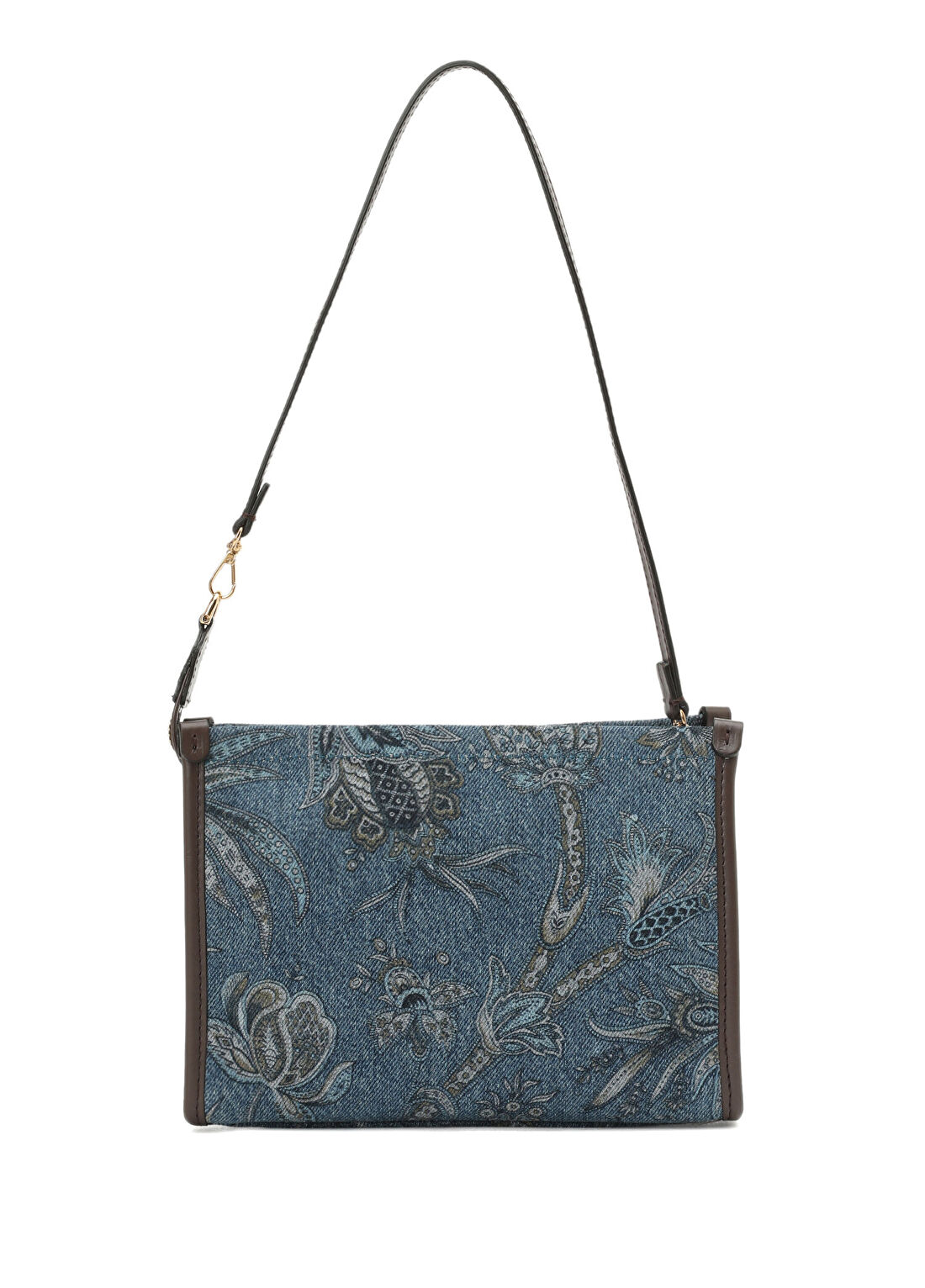 Etro Arnica Mavi Kadın Denim Çanta görsel 4