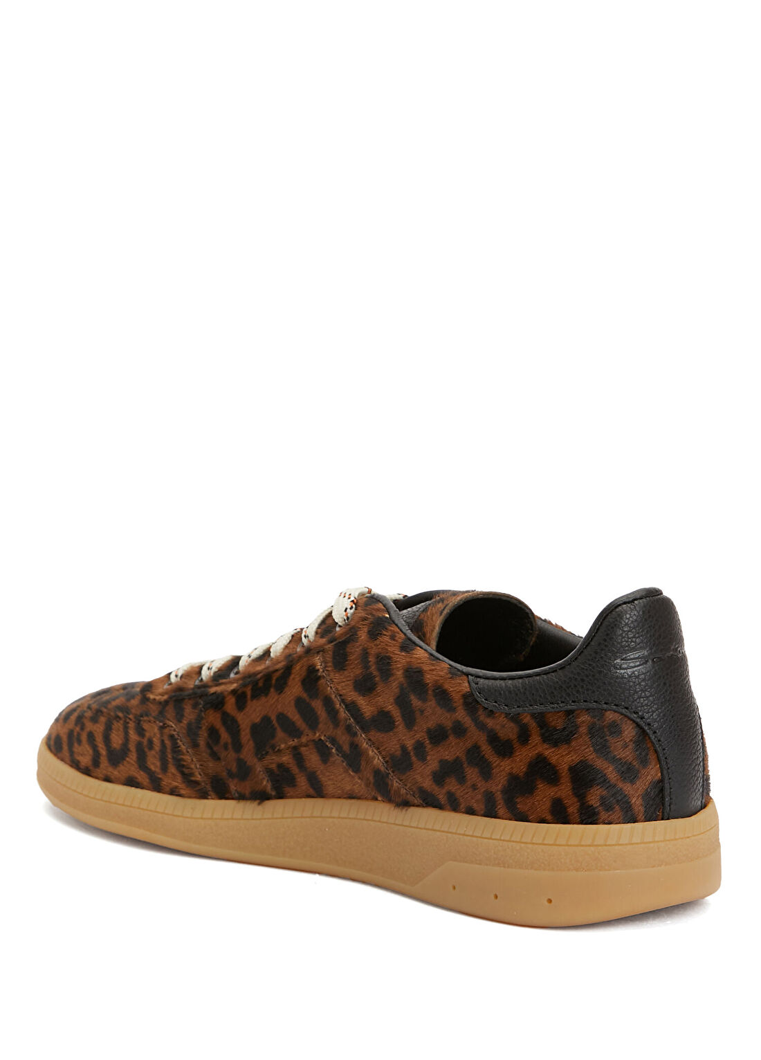 Santoni Taba Kadın Deri Sneaker görsel 3