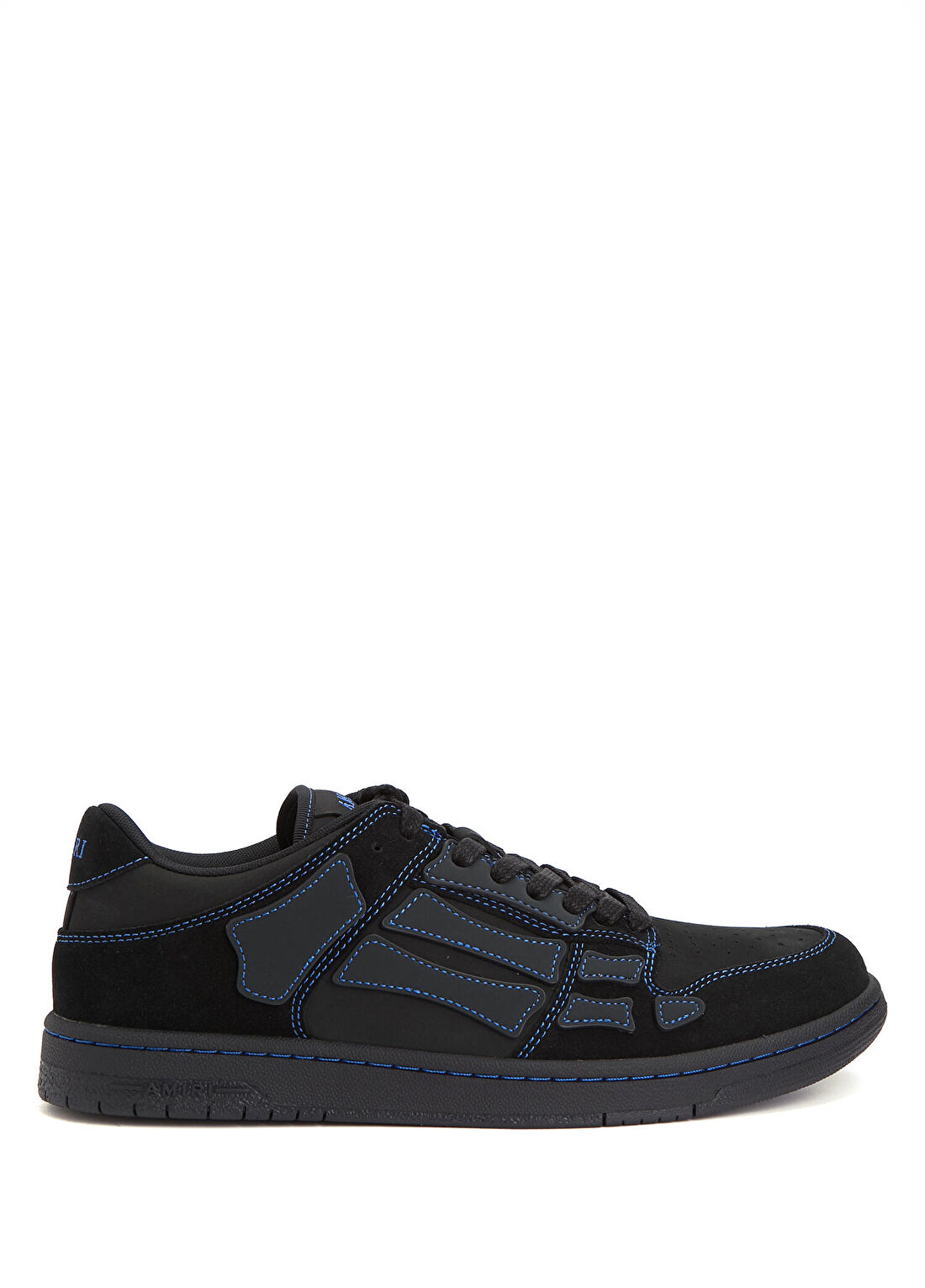 Amiri Skel Lacivert Erkek Deri Sneaker