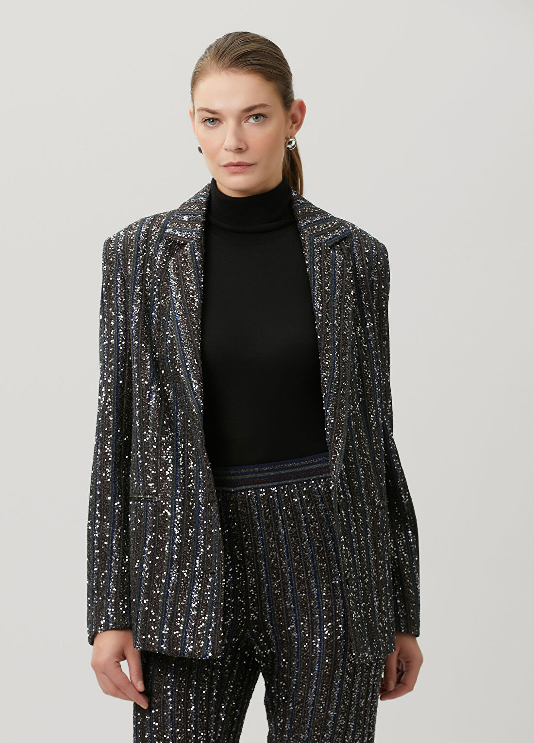 Missoni Siyah Payetli Ceket