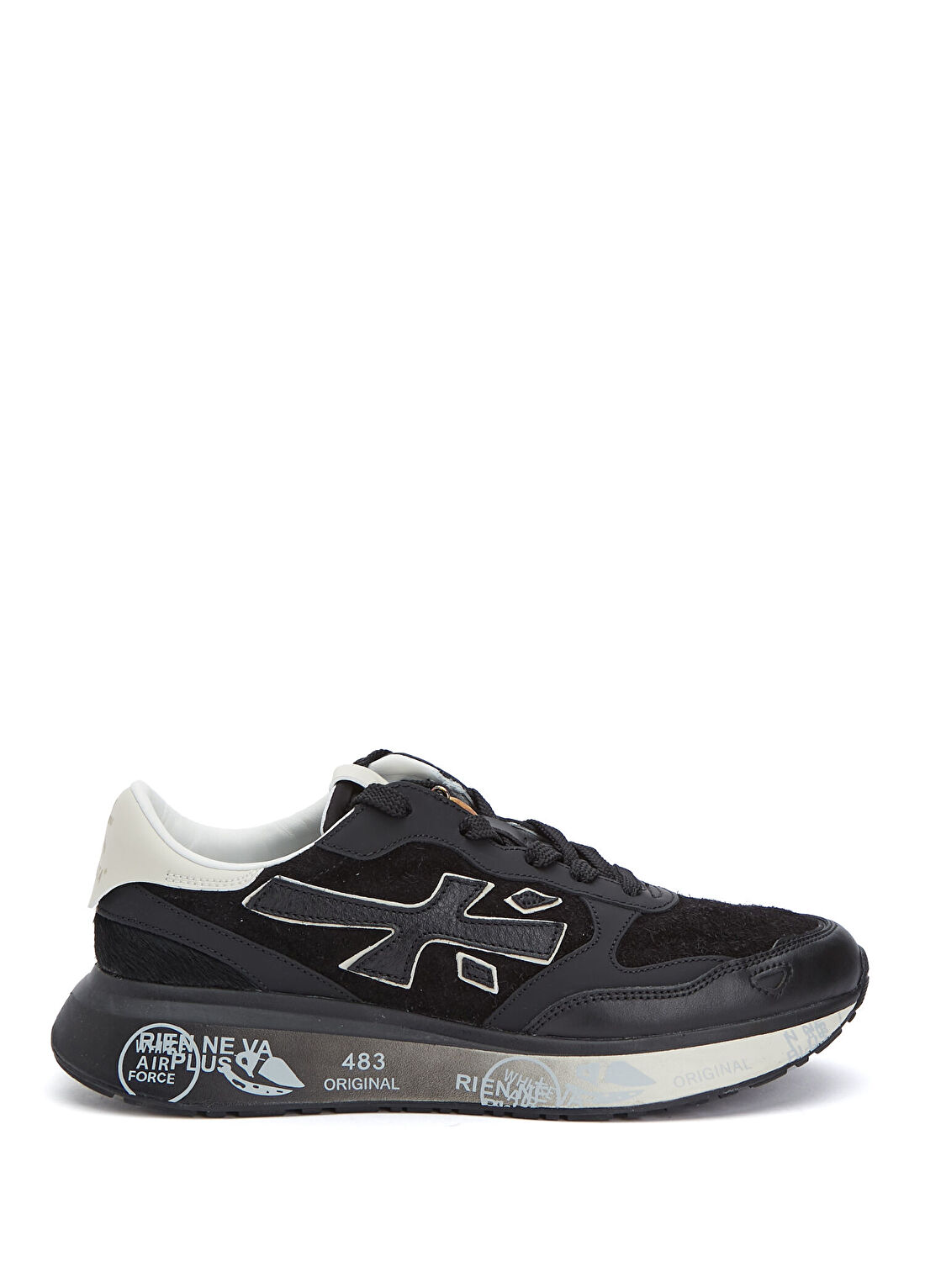 Premiata Lauryn Siyah Kadın Deri Sneaker