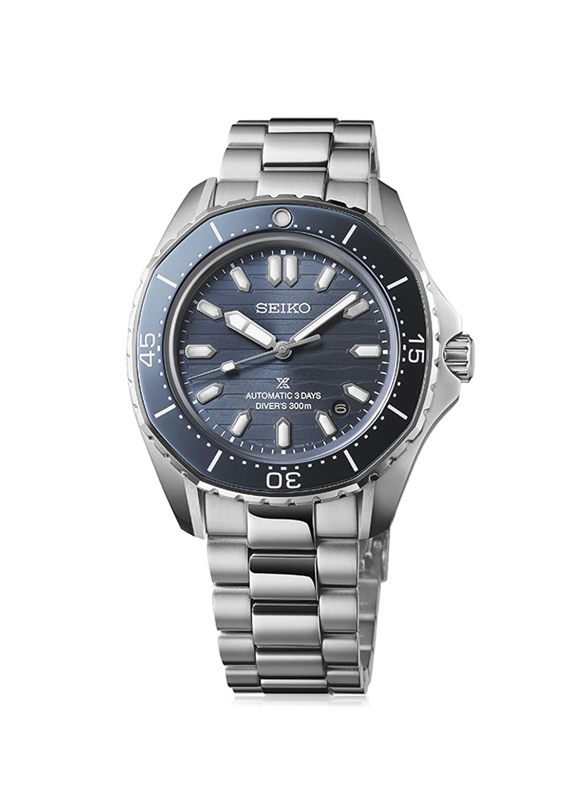 Seiko SEIPB483J Metalik Gri Çelik Erkek Kol Saati