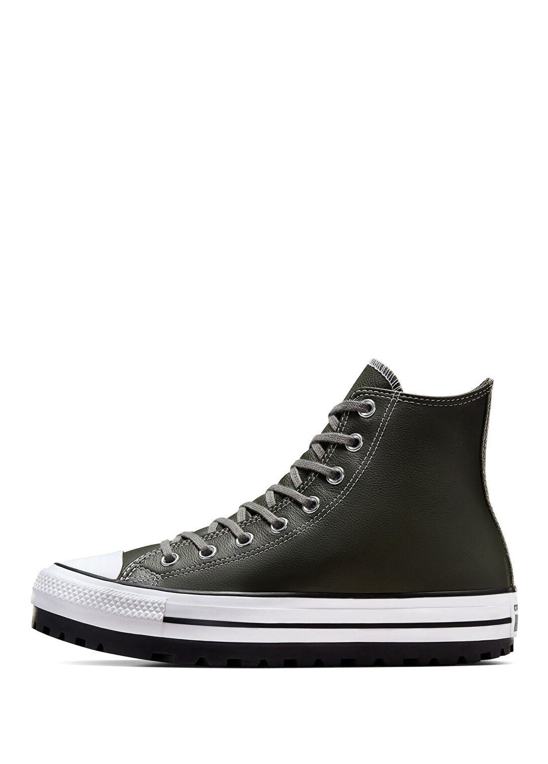 Converse Chuck Taylor All Star City Trek Yeşil Deri Unisex Bot görsel 4