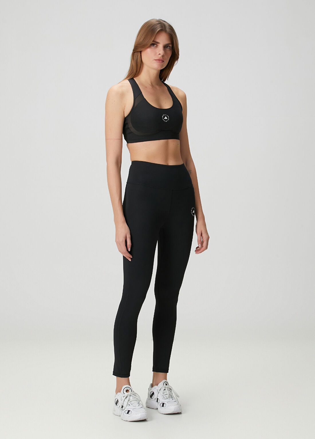 Adidas by Stella McCartney Power Impact Siyah Spor Sütyen görsel 2