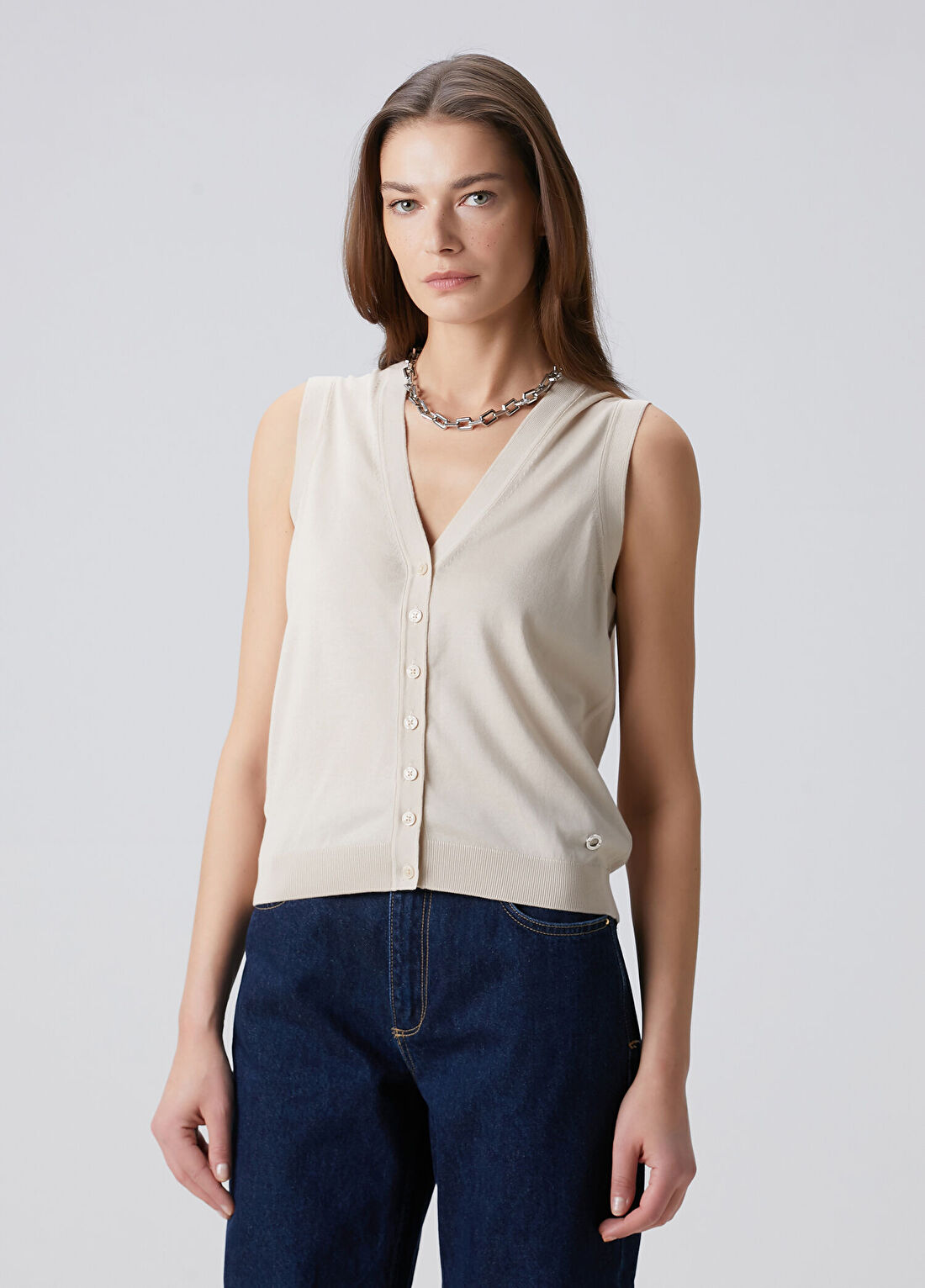 Beymen Collection Taş Koton Yelek görsel 4