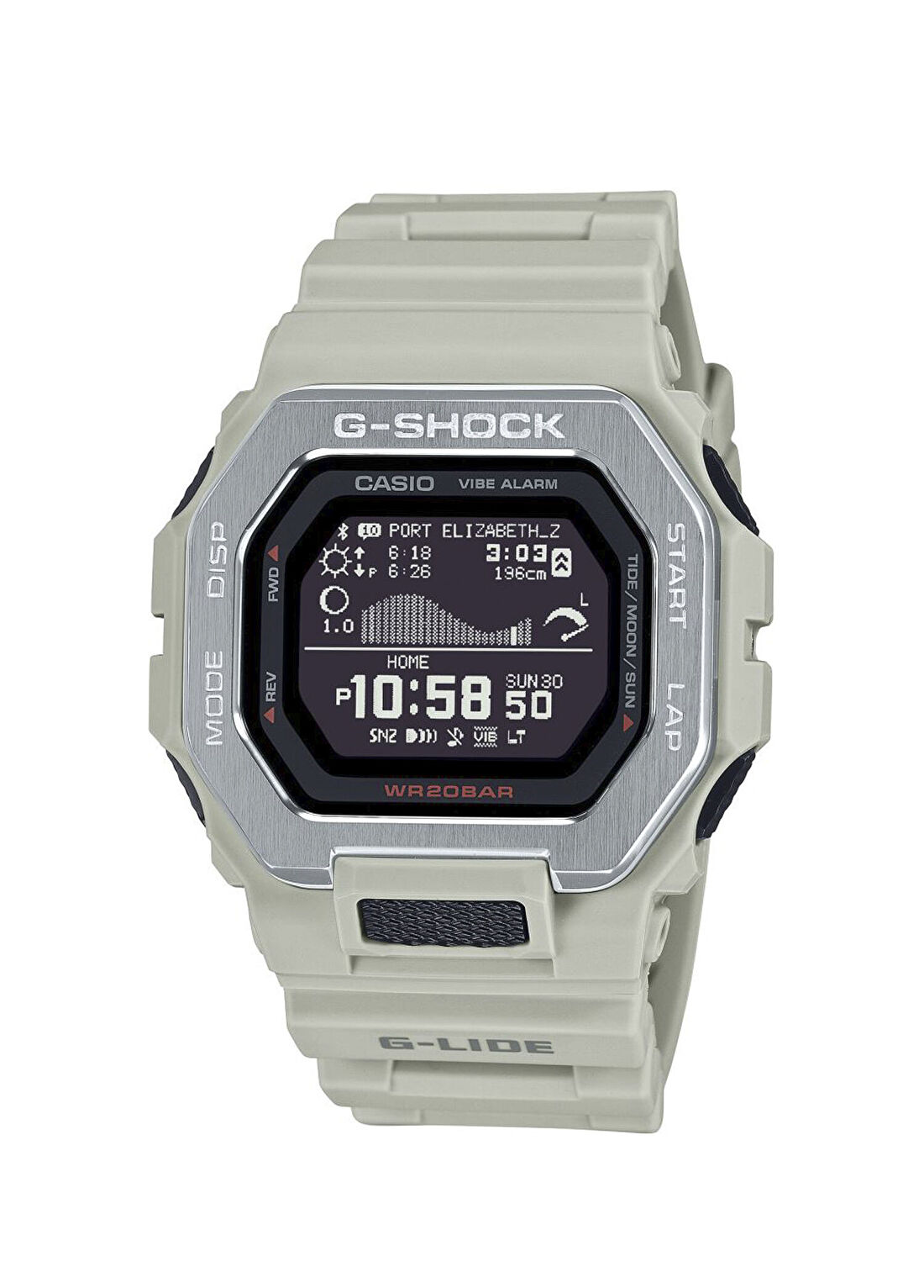 Casio G-Shock GBX-100-8DR Silikon Erkek Kol Saati
