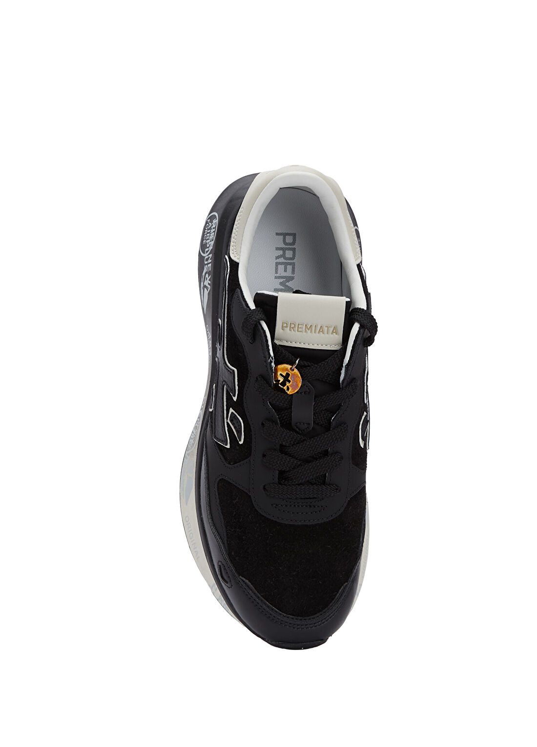 Premiata Lauryn Siyah Kadın Deri Sneaker görsel 4