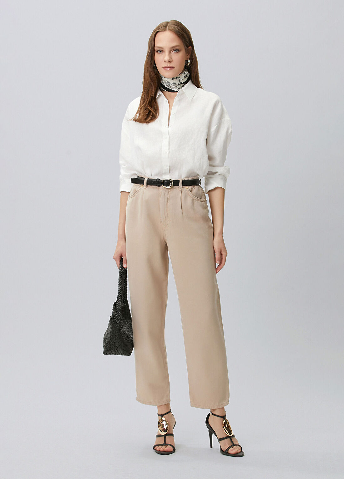 Network Vizon Diyagonal Desenli 5 Cepli Casual Pantolon