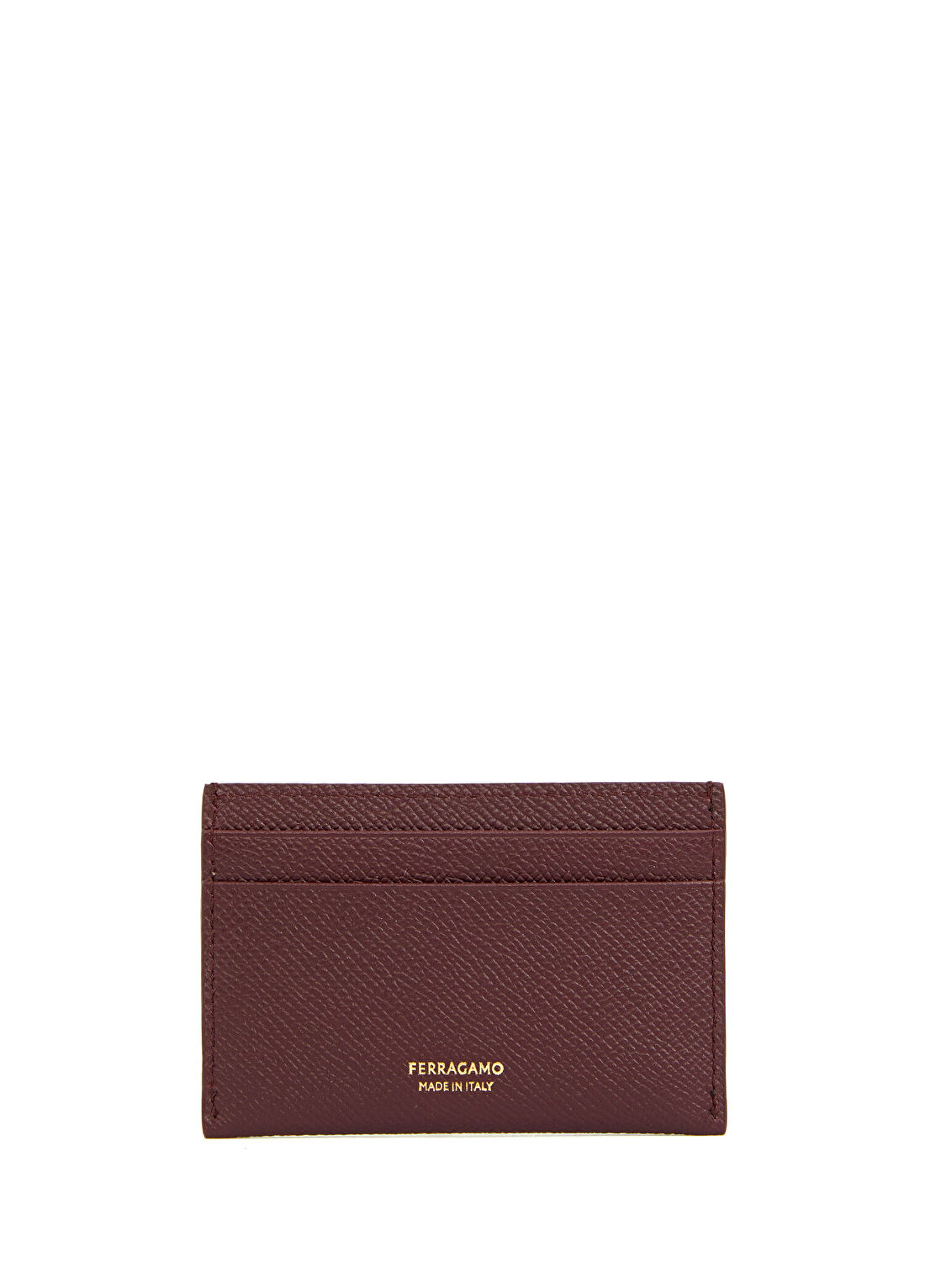Ferragamo Bordo Kadın Deri Kartlık görsel 2