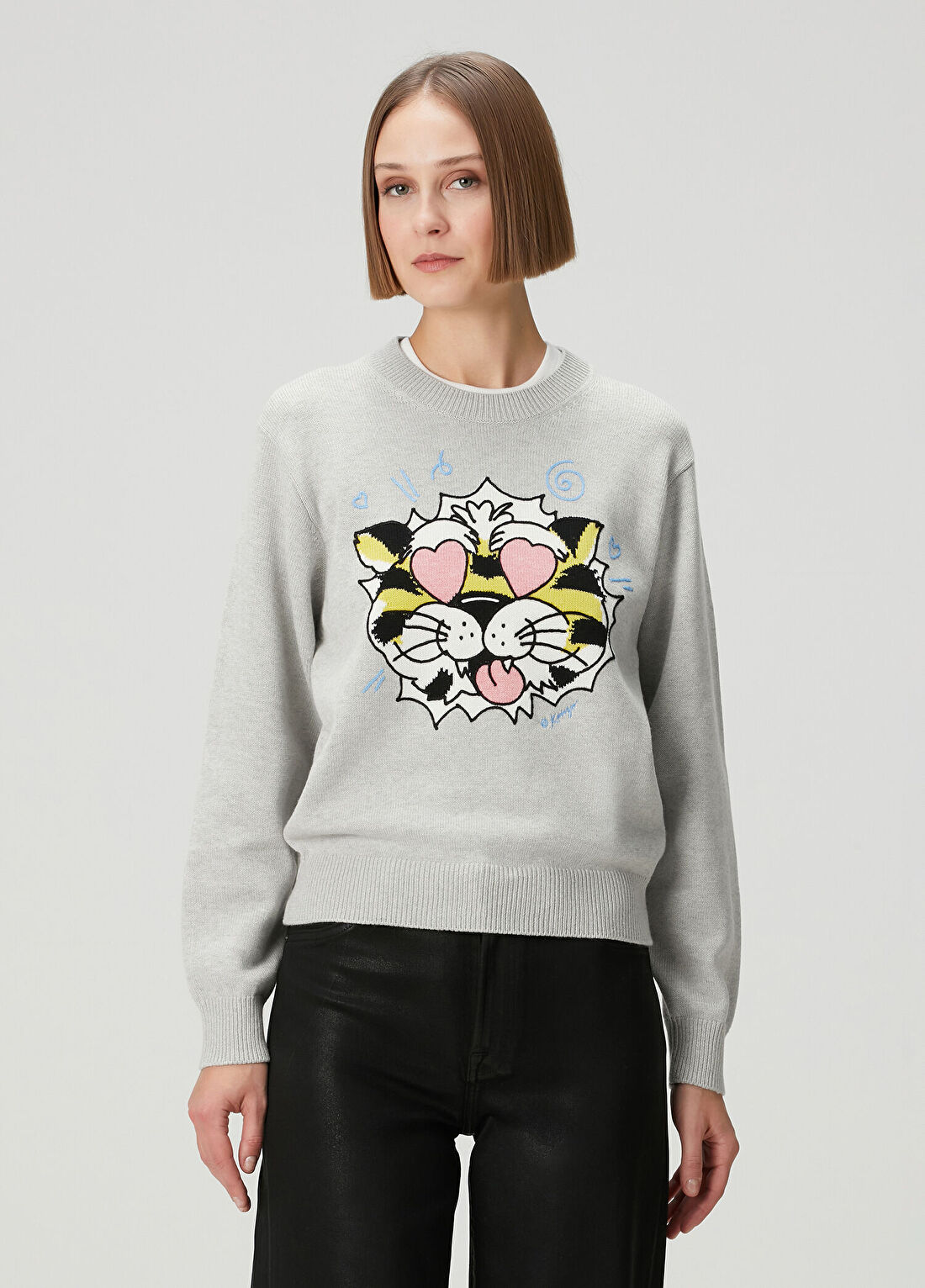 Kenzo Wild Tiger Gri Triko