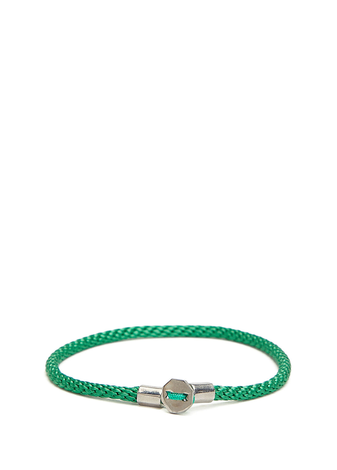 AtolyeWolf Green Knit Erkek Gümüş Bileklik