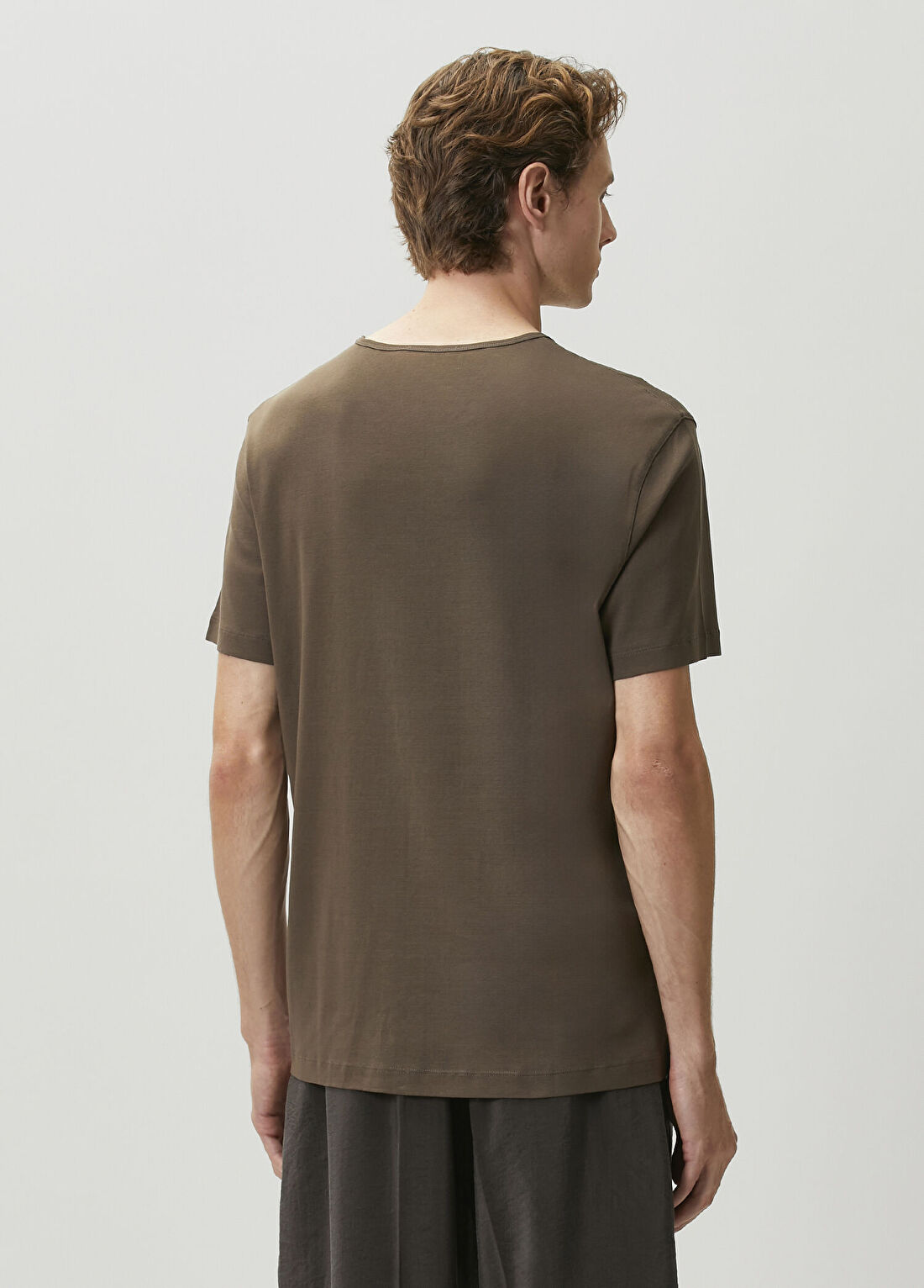 Lemaire Kahverengi T-shirt görsel 4