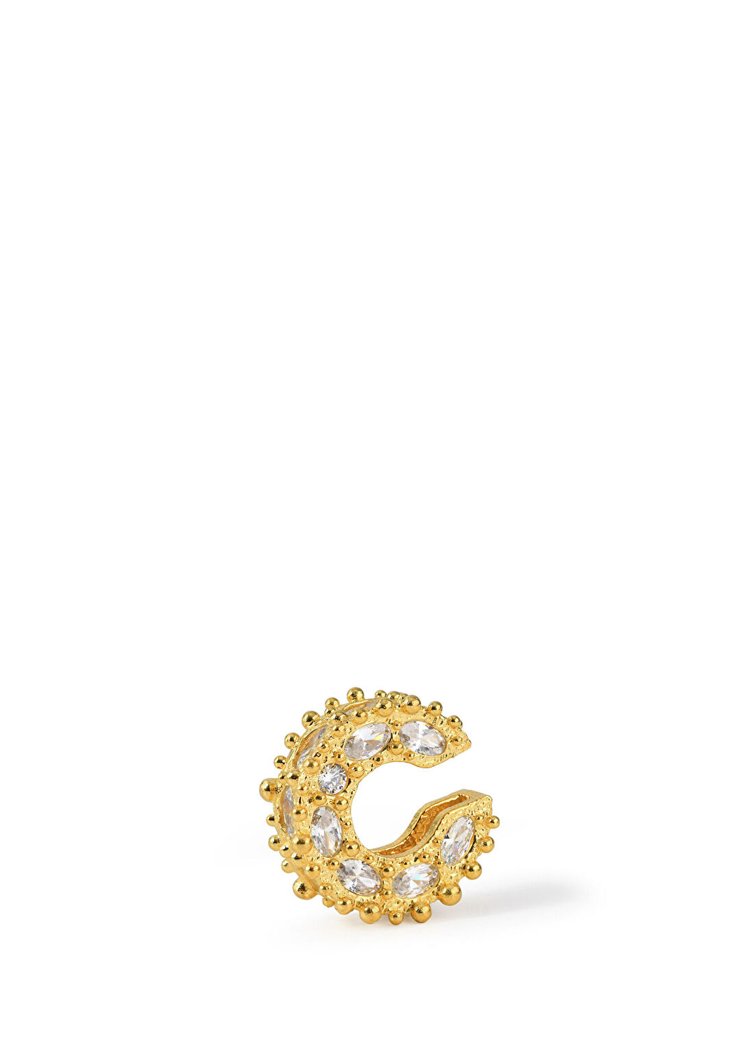 Mea Culpa Royal Ear Cuff Petite 22 Ayar Altın Kaplama Kadın Kıkırdak Küpe