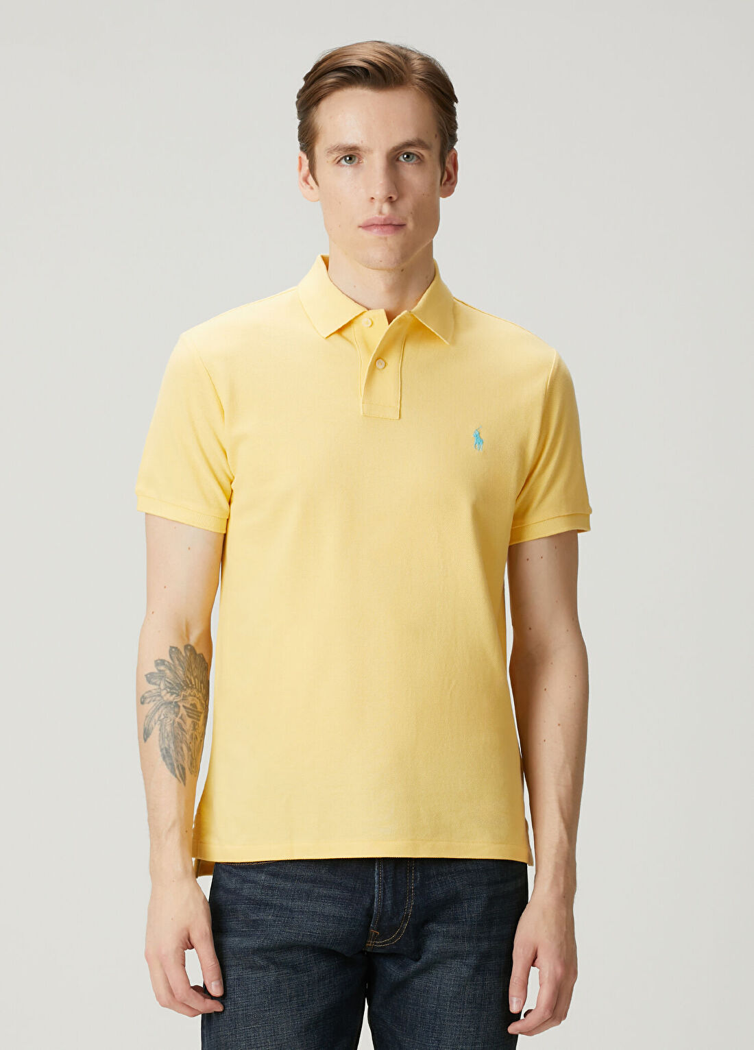 Polo Ralph Lauren Sarı Polo Yaka T-shirt