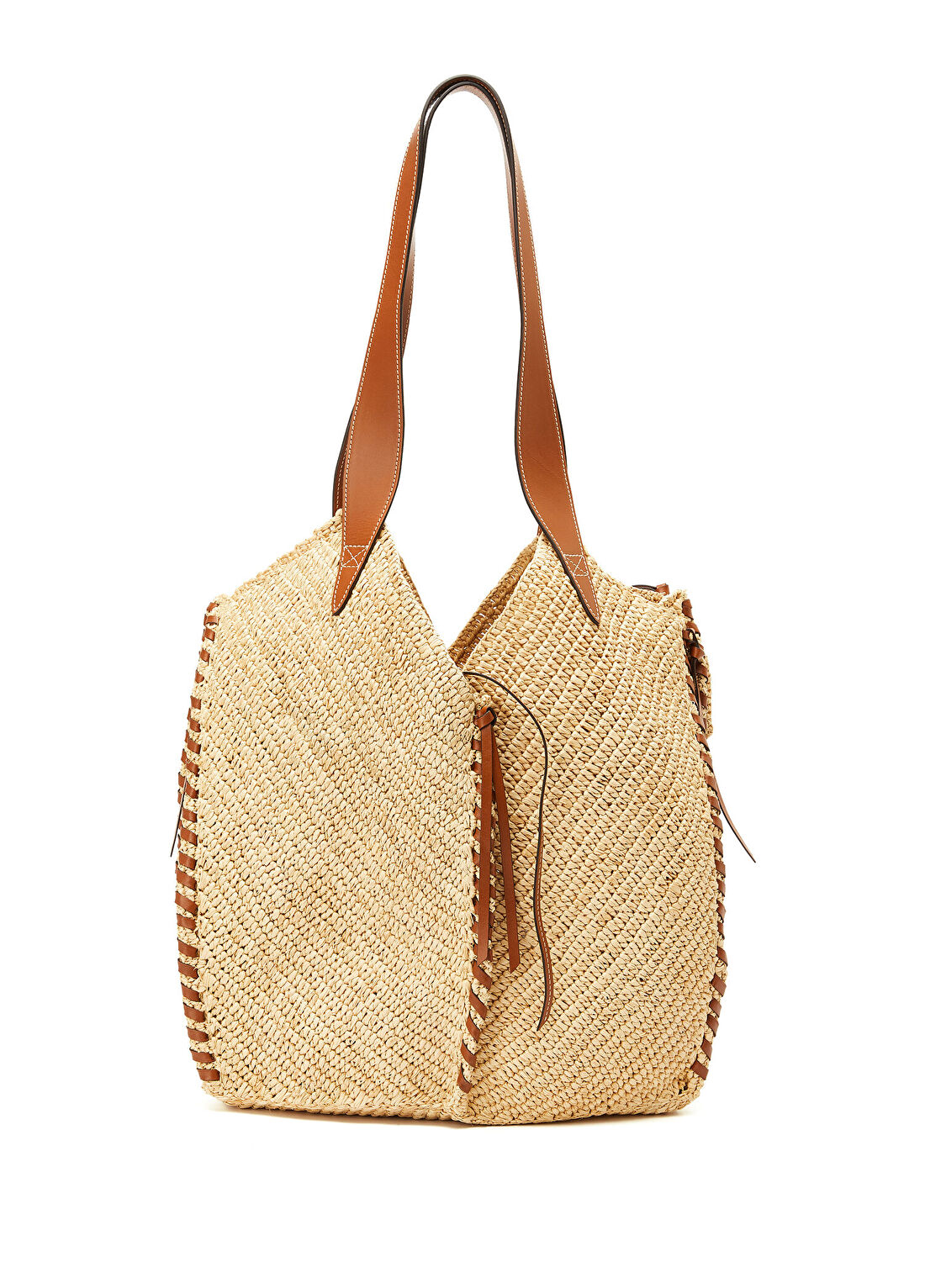 Isabel Marant Sac Tampa Kadın Rafya Plaj Çantası görsel 4