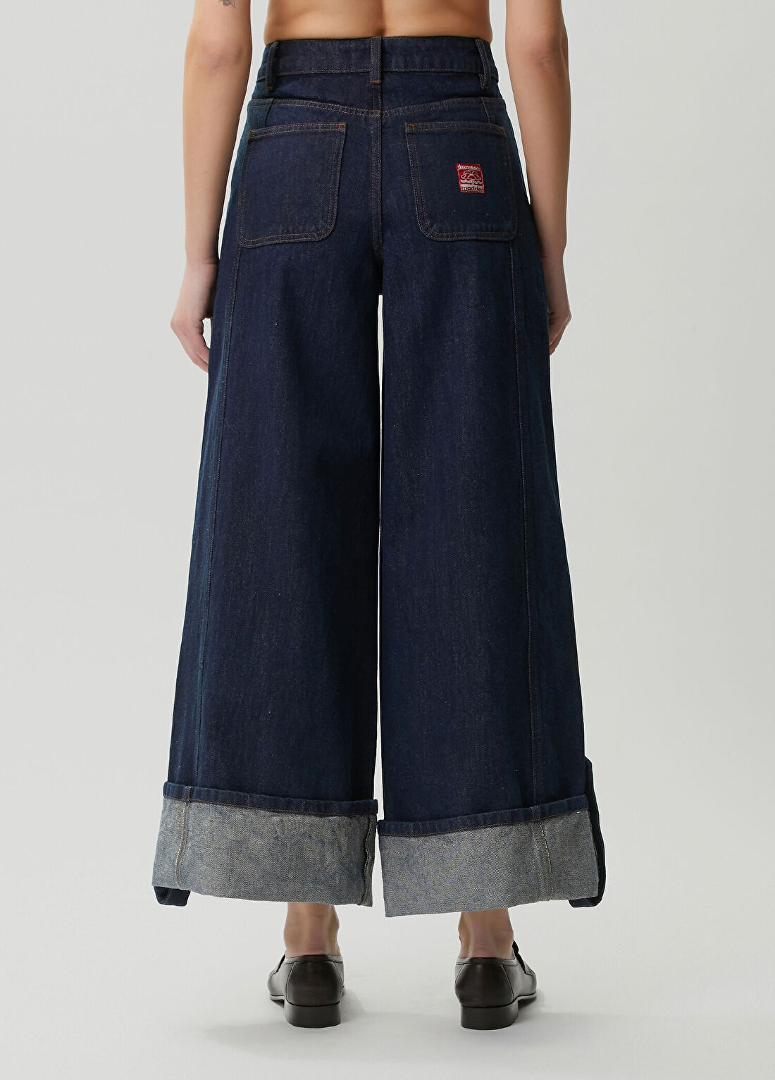 Damson Madder Wylie Lacivert Jean Pantolon görsel 4