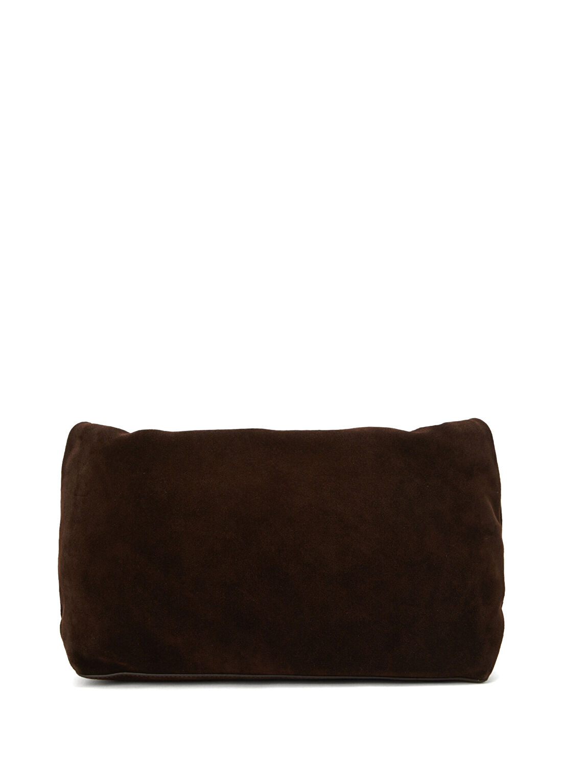 Divarese Kahverengi Süet Clutch görsel 4
